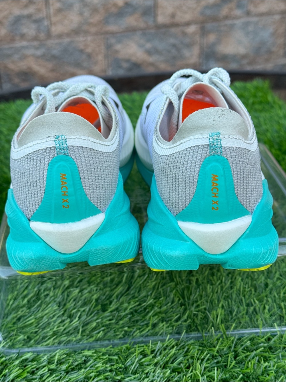 HOKA Womens Mach X 2 Road-Running Shoes - Picture 6 of 9